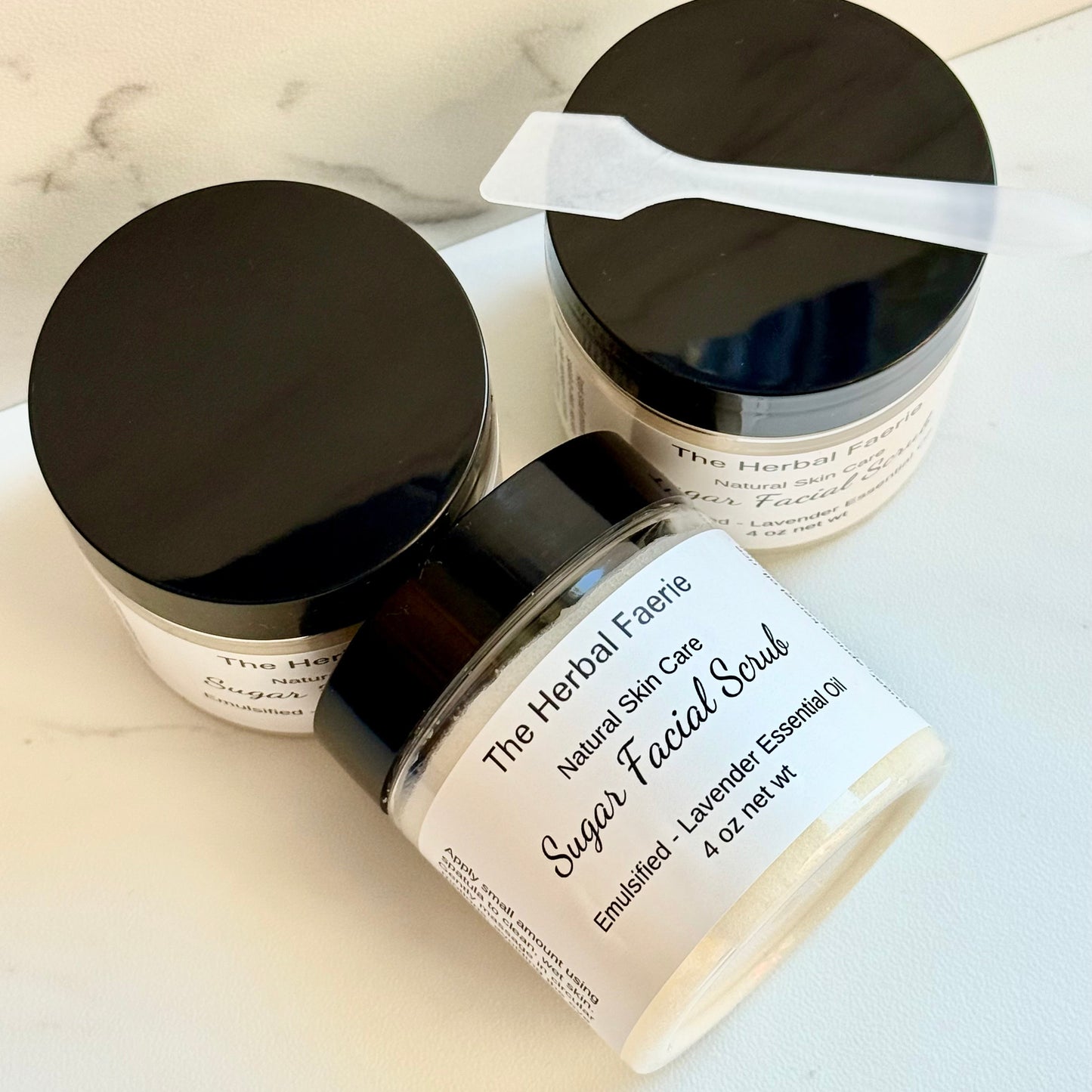 Facial Sugar Scrub - Emulsified