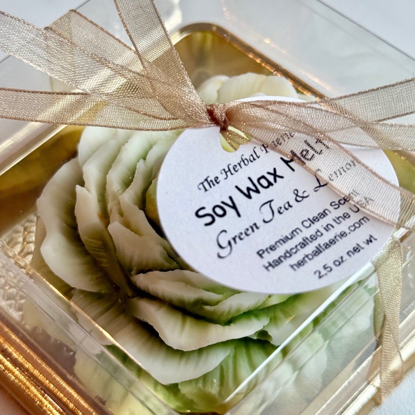 Soy Wax Melt Flower