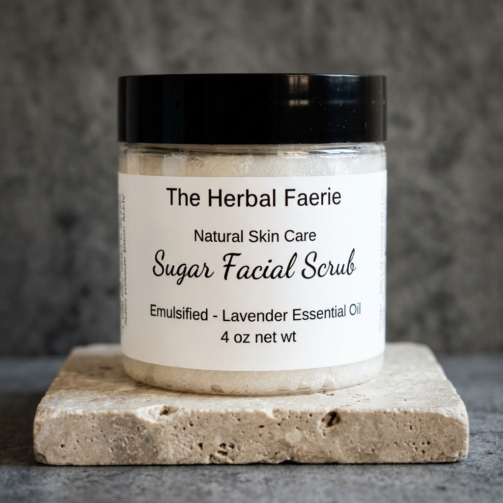 Facial Sugar Scrub - Emulsified