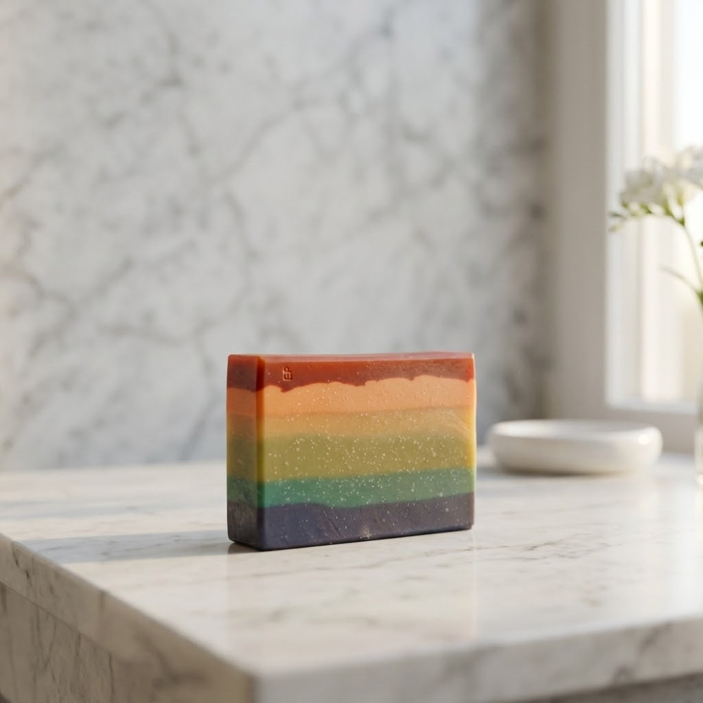 Rainbow Magic Goat Milk Soap Bar